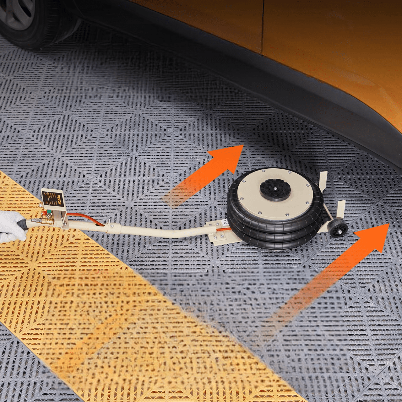 Cric Pneumatique - PneumaticJack™ - Beige - Autobricoler