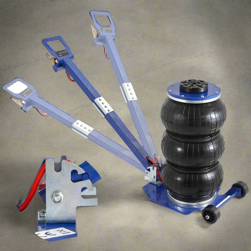 Cric Pneumatique - PneumaticJack™ - Bleu - Autobricoler
