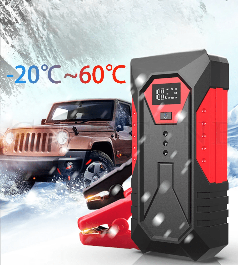 Démarreur Voiture - CarJumpStarter™ - Noir - Autobricoler
