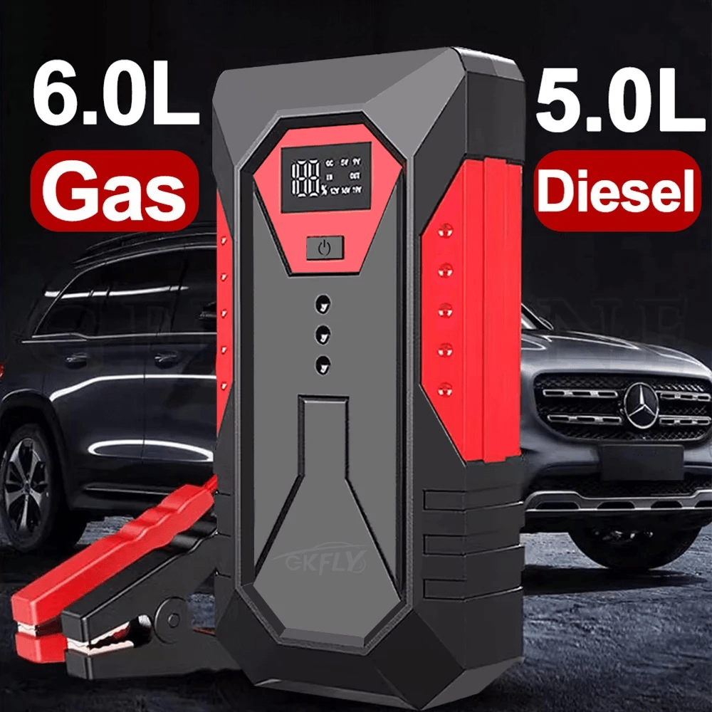 Démarreur Voiture - CarJumpStarter™ - Noir - Autobricoler