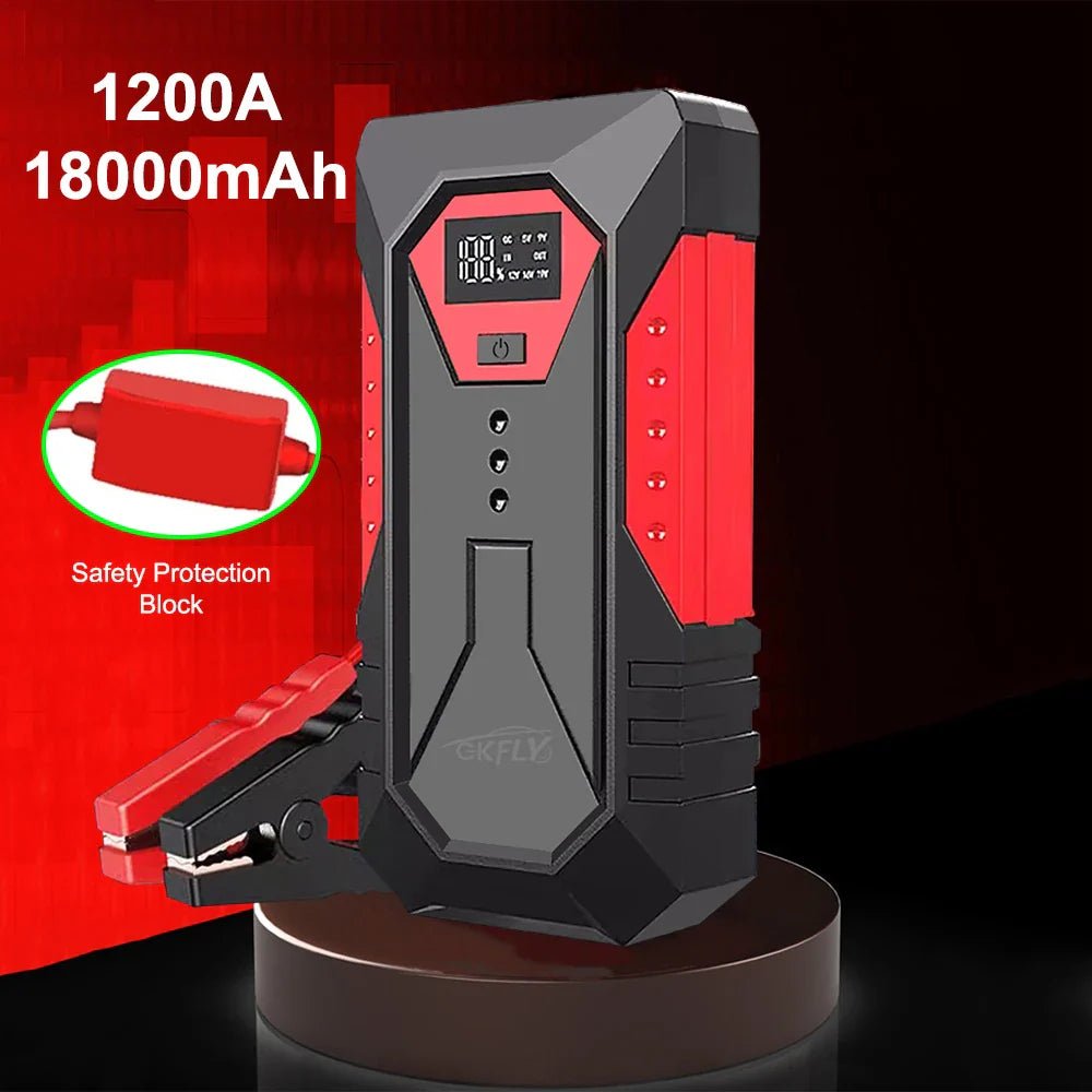Démarreur Voiture - CarJumpStarter™ - Noir - Autobricoler