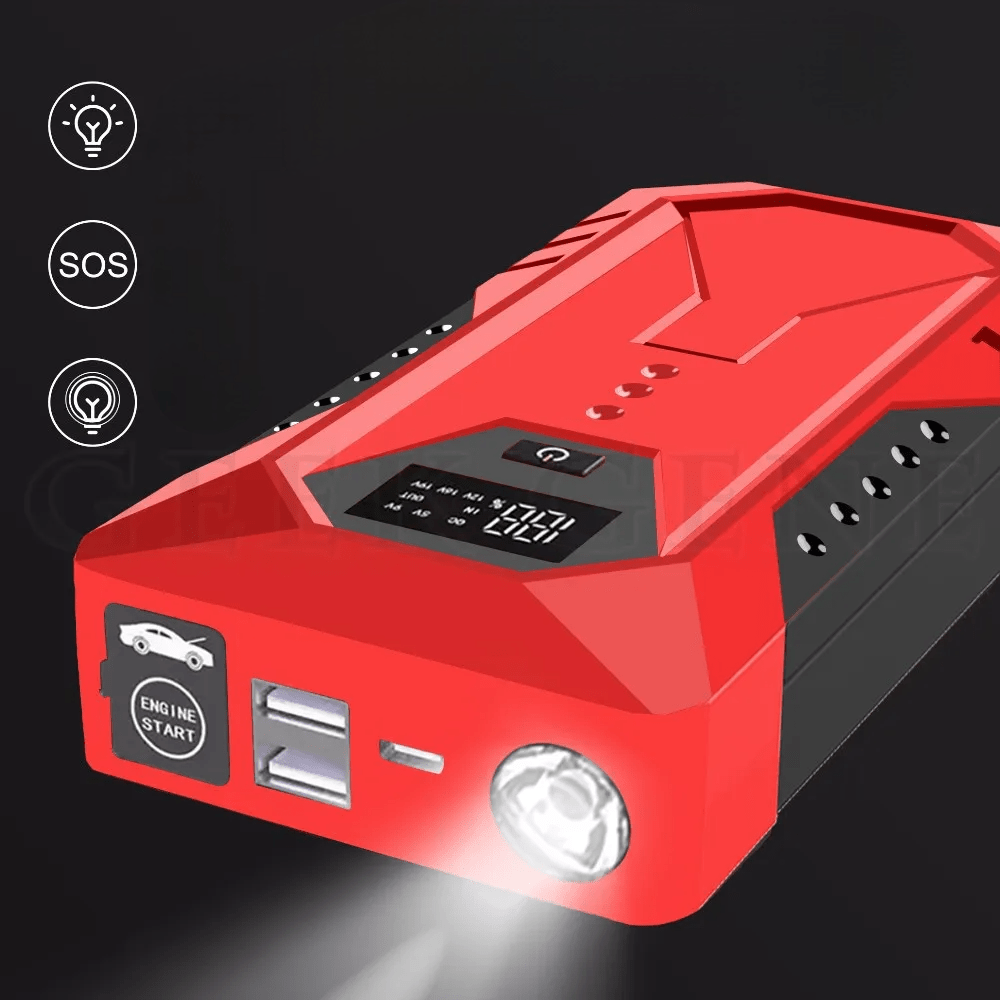Démarreur Voiture - CarJumpStarter™ - Rouge - Autobricoler