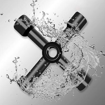 Clé Douille - KeyWrenchCross™ - Carré Noir - Autobricoler