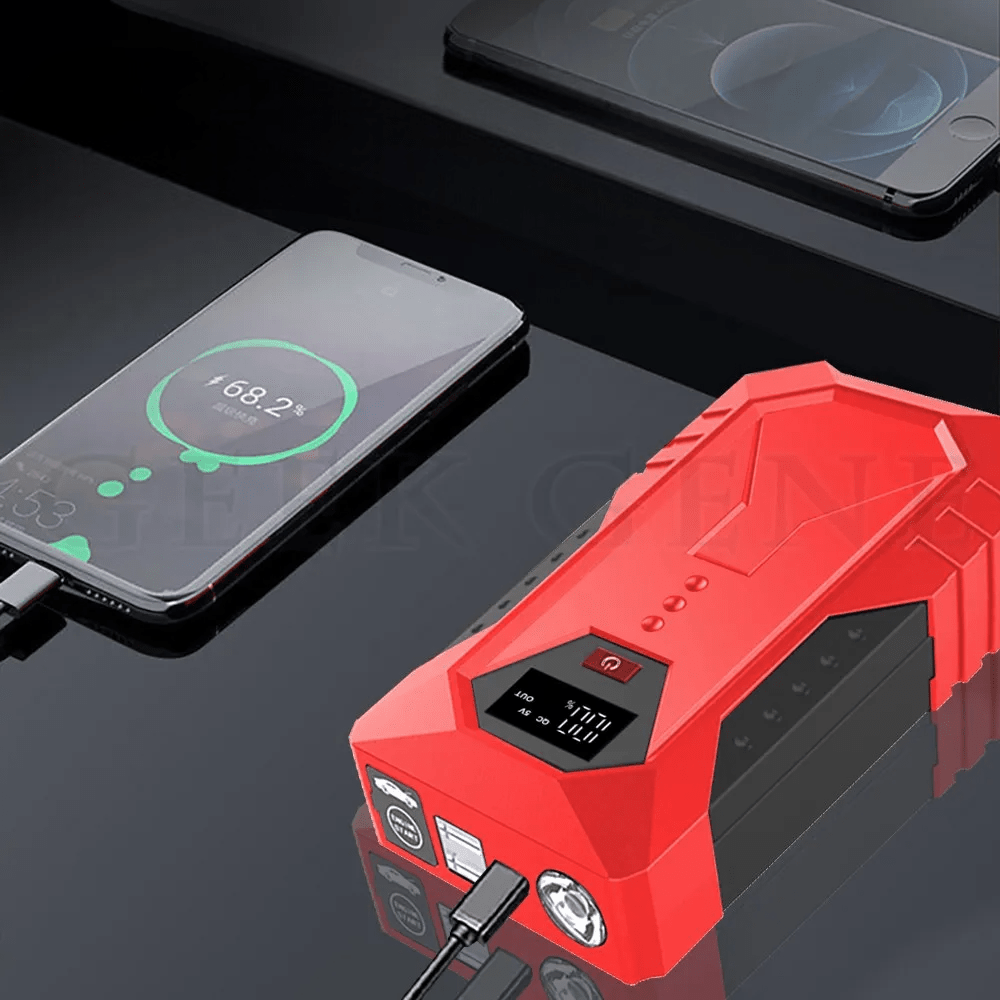 Démarreur Voiture - CarJumpStarter™ - Rouge - Autobricoler